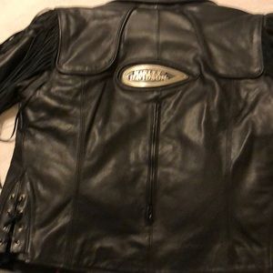 Original Harley Davidson Leather Jacket Womans Med